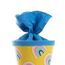 goldbuch 93 206 Geschwistertüte Regenbogenland, Schultüte mit Regenmuster, Lackkarton, Geschenkverpackung, blauer Filzverschluss (ohne Verschlussband), Zuckertüte rund, Länge 35 cm, Ø 11,5 cm, Gelb