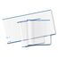 HERMA 20217 Buchumschläge 26,5 x 54 cm HERMÄX Classic, 3 Stück, Buchhüllen mit Beschriftungsetikett & Kantenschutz aus abwischbarer Polypropylen-Folie, Buchschoner Set für Schulbücher, transparent