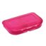 Herlitz Brotdose pink, mit 2 Fächern – Kunststoff-Lunchbox für Kinder, spülmaschinenfest & BPA-frei, passend für Herlitz Schulranzen