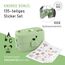 BJORKI® Bento Box für Kinder inkl. GRATIS Namensticker - Auslaufsichere Lunchbox mit Fächern - Nachhaltige Brotdose Kinder für Kindergarten & Schule - Die Jausenbox für unterwegs. (Pastell Grün)