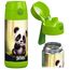 Jarlson® Trinkflasche Kinder Edelstahl MALI [THERMOSFLASCHE] - Kindertrinkflasche Auslaufsicher - Thermoskanne Kohlensäure geeignet - Thermo Trink Flasche für Schule & Kindergarten (350ml, Panda)