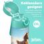 Jarlson® Trinkflasche Kinder Edelstahl MALI [THERMOSFLASCHE] - Kindertrinkflasche Auslaufsicher - Thermoskanne Kohlensäure geeignet - Thermo Trink Flasche für Schule & Kindergarten (350ml, Pferd 2.0)