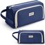 KALIDI Federmäppchen Mäppchen Federtaschen 2 Fächer, extra groß Pencil Case Stifte Etui Schule, Aesthetic Federmäppchen Mäppchen für Mädchen und Jungen, Nylon Navy