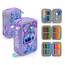 Clondo 3-Fach Federmäppchen Mädchen Gefüllt für Stitch Fan – Schulmäppchen Set 46 Teile mit Radierbaren Stiften, Filzstiften, Buntstiften – ideal für Schule & als Geschenk