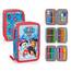 Clondo 3-Fach Federmäppchen für Kinder – Für Fans von PAW Patrol – Komplett gefüllt mit Stiften, Schere, Lineal & mehr – Perfekt für Schule & Geschenk