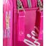 Clondo 3-Fach Federmäppchen für Barbie Fan – 45-teilig, komplett gefüllt – mit Schere, Kleber, Buntstiften, Filzstifte – Rosa – ideal für Schule & als Geschenk Mädchen