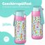 Jarlson® Trinkflasche Kinder Edelstahl MALI [THERMOSFLASCHE] - Kindertrinkflasche Auslaufsicher - Thermoskanne Kohlensäure geeignet - Trink Flasche für Schule & Kindergarten (350ml, Meerjungfrau)