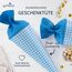 Schultüte 35cm Karo blau