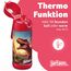 Jarlson® Trinkflasche Kinder Edelstahl MALI [THERMOSFLASCHE] - Kindertrinkflasche Auslaufsicher - Thermoskanne Kohlensäure geeignet - Trink Flasche für Schule & Kindergarten (350ml, Dinosaurier 2.0)