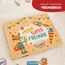 Papierdrachen Hochwertiges Freundebuch für Kinder - Superhelden Tiere - für 27 Freunde - buntes kindgerechtes Design - tolle Geschenkidee für den Schulstart - Set 7