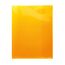 HERMA 19629 Heftumschläge Quart Transparent Orange, 10 Stück, Hefthüllen aus strapazierfähiger, abwischbarer & extra dicker Polypropylen-Folie, durchsichtige Heftschoner Set für Schulhefte, farbig