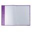 HERMA 19608 Heftumschläge A4 Transparent Violett Lila, 10 Stück, Hefthüllen aus strapazierfähiger, abwischbarer & extra dicker Polypropylen-Folie, durchsichtige Heftschoner Set für Schulhefte, farbig