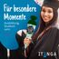 itenga Geschwisterschultüte 35 cm Tiere Pflanzen Muster Geschenkverpackung Schultüte Zuckertüte Filzverschluss Kinder Erwachsene (Palmenblätter mit Text)