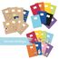 Papierdrachen 8 hochwertige Heftumschläge aus Papier für Kinder | DIN A4| Motiv Scribble - Heftschoner ideal für die Schule - Heftumschlag 250g/m² - Set Nummer 6
