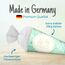 itenga Geschwisterschultüte 35cm Geschenkverpackung Schultüte Kinder Erwachsene Party (Pflanzen mit Text Alles Gute)