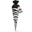 itenga Geschwisterschultüte 35cm Tiermuster Geschenkverpackung Schultüte Erwachsene (Zebra)