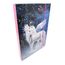 Stabile Kinder Box Sammelbox Heftbox Heftmappe Sammelmappe für Schulranzen Dossier Ordner mit Gummizug Gummiband und Innenklappen DIN A4 für Mädchen (Einhorn Unicorn AA)