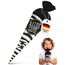 itenga Geschwisterschultüte 35cm Tiermuster Geschenkverpackung Schultüte Erwachsene (Zebra mit Text Alles Gute)