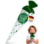 itenga Geschwisterschultüte 35 cm Tiere Pflanzen Muster Geschenkverpackung Schultüte Zuckertüte Filzverschluss Kinder Erwachsene (Kaktus mit Text)