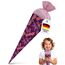 itenga Geschwisterschultüte 35 cm Tiere Pflanzen Muster Geschenkverpackung Schultüte Zuckertüte Filzverschluss Kinder Erwachsene (Libellen)