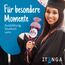 itenga Geschwisterschultüte 35 cm Tiere Pflanzen Muster Geschenkverpackung Schultüte Zuckertüte Filzverschluss Kinder Erwachsene (Libellen mit Text)