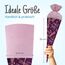 itenga Geschwisterschultüte 35 cm Tiere Pflanzen Muster Geschenkverpackung Schultüte Zuckertüte Filzverschluss Kinder Erwachsene (Libellen)