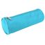Waytex 931283 Federmäppchen, rund, 21 cm, Durchmesser 7,5 cm, Textil, Himmelblau, einfarbig