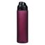 Baagl Kinder Trinkflasche, Auslaufsichere Wasserflasche 700ml, Schule und Sport Flasche für Mädchen, Vielseitige und Praktische Flasche mit verschließbarem Deckel (Ruby)