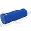 Waytex 931282 Federmäppchen, rund, 21 cm, Durchmesser 7,5 cm, Textil, einfarbig, Blau