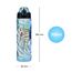 Baagl Kinder Trinkflasche, Auslaufsichere Wasserflasche 700ml, Schule und Sport Flasche für Mädchen, Vielseitige und Praktische Flasche mit verschließbarem Deckel (Leafs)