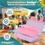 LUCKY KIDZ® Brotdose Kinder – auslaufsichere Lunchbox mit Fächern – Bento Box BPA-frei aus PP & ABS – spülmaschinengeeignet für Schule und Kindergarten – Premium Snackbox für gesunde Mahlzeiten