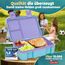 LUCKY KIDZ® Brotdose Kinder – auslaufsichere Lunchbox mit Fächern – Bento Box BPA-frei aus PP & ABS – spülmaschinengeeignet für Schule und Kindergarten – Premium Snackbox für gesunde Mahlzeiten
