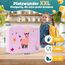 LUCKY KIDZ© Brotdose Kinder mit Fächern, Bento Box, Brotdose mit Fächern, Auslaufsicher & BPA frei, Lunchbox Kinder, Vesperbox, Jausenbox, Brotdosen, Lunch Box, Brotzeitbox, Frühstücksbox