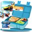 LUCKY KIDZ® Brotdose Kinder – auslaufsichere Lunchbox mit Fächern – Bento Box BPA-frei aus PP & ABS – spülmaschinengeeignet für Schule und Kindergarten – Premium Snackbox für gesunde Mahlzeiten