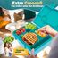 LUCKY KIDZ© Brotdose Kinder mit Fächern, Bento Box, Brotdose mit Fächern, Auslaufsicher & BPA frei, Lunchbox Kinder, Vesperbox, Jausenbox, Brotdosen, Lunch Box, Brotzeitbox, Frühstücksbox