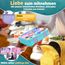 LUCKY KIDZ® Brotdose Kinder – auslaufsichere Lunchbox mit Fächern – Bento Box BPA-frei aus PP & ABS – spülmaschinengeeignet für Schule und Kindergarten – Premium Snackbox für gesunde Mahlzeiten