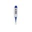 scala SC 1501 flex Fieberthermometer digital – 10 Sek. Messzeit, flexible Spitze, Fieberalarm, wasserdicht – oral, rektal & axillar – für Baby, Kinder & Erwachsene (blau) (Packung mit 2)