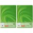 Brunnen 104570602 Schulheft A5 Vivendi (16 Blatt, blanko, mit Linienblatt) (Packung mit 2)