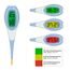 scala SC 2050 Digitales Fieberthermometer – großes, leuchtendes LCD mit Farb-Alarm (grün/gelb/rot) – flexible nickelfreie Spitze, wasserdicht, Batterie wechselbar; für Baby, Kinder, Erwachsene