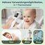 Fieberthermometer Kontaktlos für Babys, Kinder und Erwachsene, Infrarot-Stirnthermometer mit ultraklarem LED-Display, hohe Genauigkeit und Fieberalarm - Weiß
