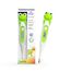 scala SC 44 flex Digitales Fieberthermometer Baby & Kinder – 10 Sek. Messzeit, flexible Spitze, Fieberalarm, wasserdicht – oral, rektal & axillar – Frosch Motiv