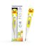 scala SC 44 flex Digitales Fieberthermometer Baby & Kinder – 10 Sek. Messzeit, flexible Spitze, Fieberalarm, wasserdicht – oral, rektal & axillar – Ente Motiv