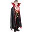 Spooktacular Creations Kinder-Vampir-Kostüm für Jungen, gruseliges rotes Halloween-Vampir-Kostüm für Kinder (XL (12–14 Jahre))
