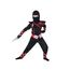 Spooktacular Creations Jungen Ninja Kostüm für Kinder mit Ninja Dolchen und Wurfsternen, Halloween Dress Up Party Karneval