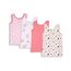 Chicco, Unterhemden Mädchen, 4er-Pack, 100% Baumwolle, Kinderbekleidung für Mädchen, Designed in Italy