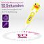 scala SC 44 flex Digitales Fieberthermometer Baby & Kinder – 10 Sek. Messzeit, flexible Spitze, Fieberalarm, wasserdicht – oral, rektal & axillar – Ente Motiv