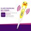 scala SC 44 flex Digitales Fieberthermometer Baby & Kinder – 10 Sek. Messzeit, flexible Spitze, Fieberalarm, wasserdicht – oral, rektal & axillar – Ente Motiv