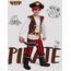Spooktacular Creations Piratenkostüm für Kinder, Jungen, klassisches braunes Piraten-Outfit-Deluxe-Set mit Spielzeugzubehör für Kleinkinder, Halloween, Rollenspiel-Mottoparty (klein, 5–7 Jahre)