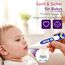 scala SC 44 flex Digitales Fieberthermometer Baby & Kinder – 10 Sek. Messzeit, flexible Spitze, Fieberalarm, wasserdicht – oral, rektal & axillar – Pinguin Motiv