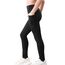 Monbessi Sportleggins Kinder Mädchen mit Handytasche Sporthose Hohe Taille Turnleggins Mädchen Lang für Gym Yoga Gymnastik(140, Schwarz)